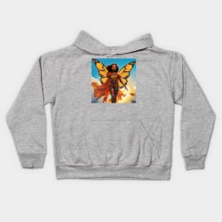 Butterfly Woman- Alchemist Extraordinaire Kids Hoodie